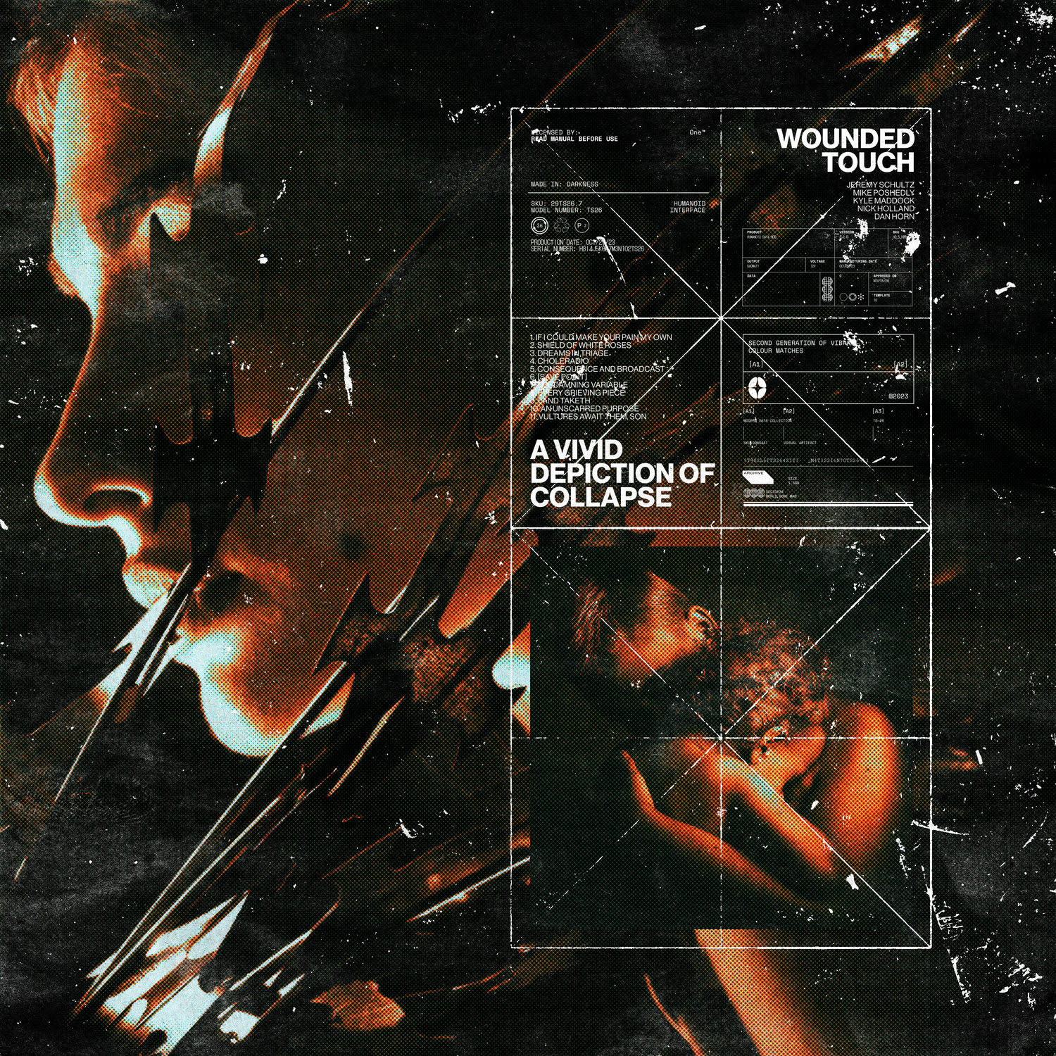 Wounded Touch - A Vivid Depiction Of Collapse - 2025