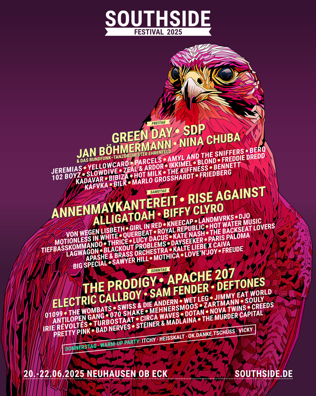 SOUTHSIDE FESTIVAL - 2025 - Poster