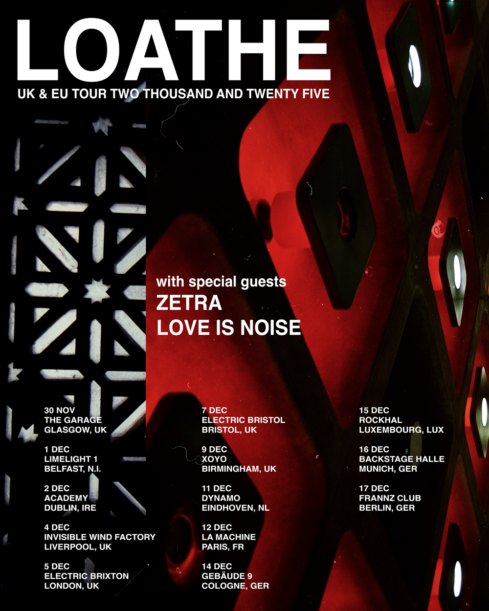 Loathe - Europejska Trasa - 2025