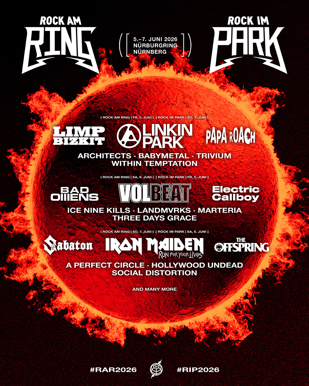 Rock Am Ring - Rock Im Park - 2026