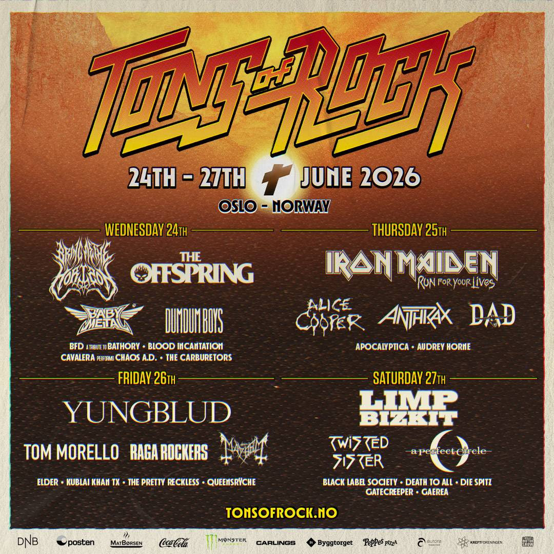 Tons Of Rock - 2026