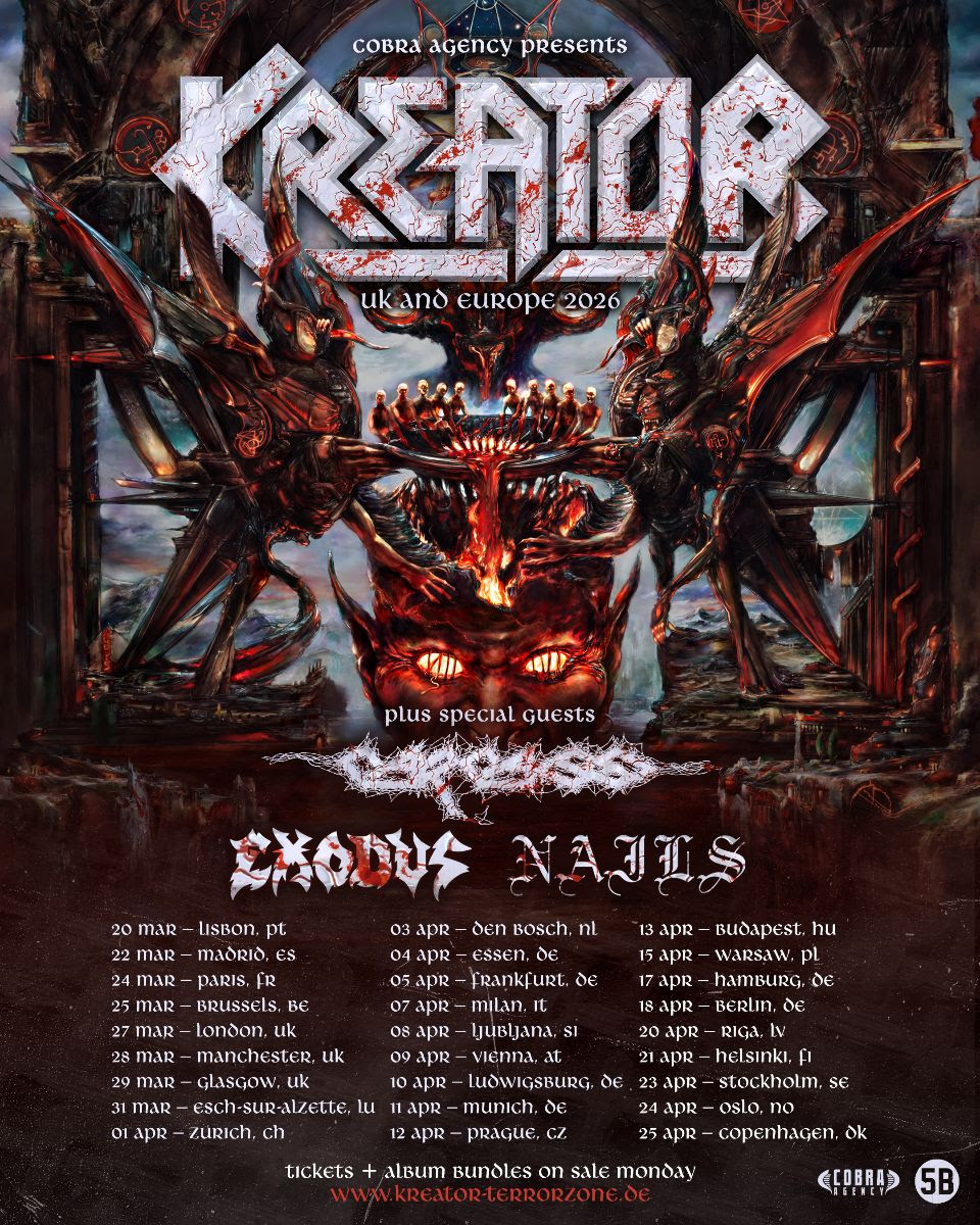 Kreator - Warszawa - 2026