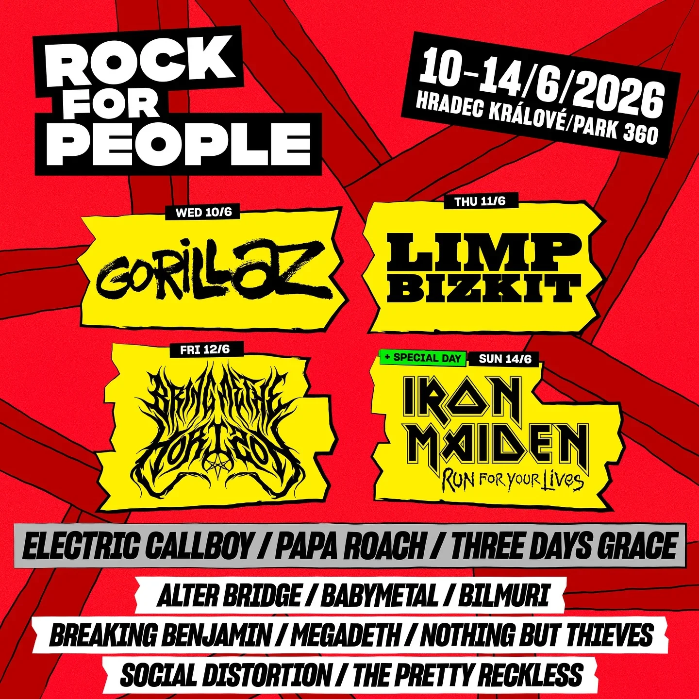 Rock For People - 2026 - Poster