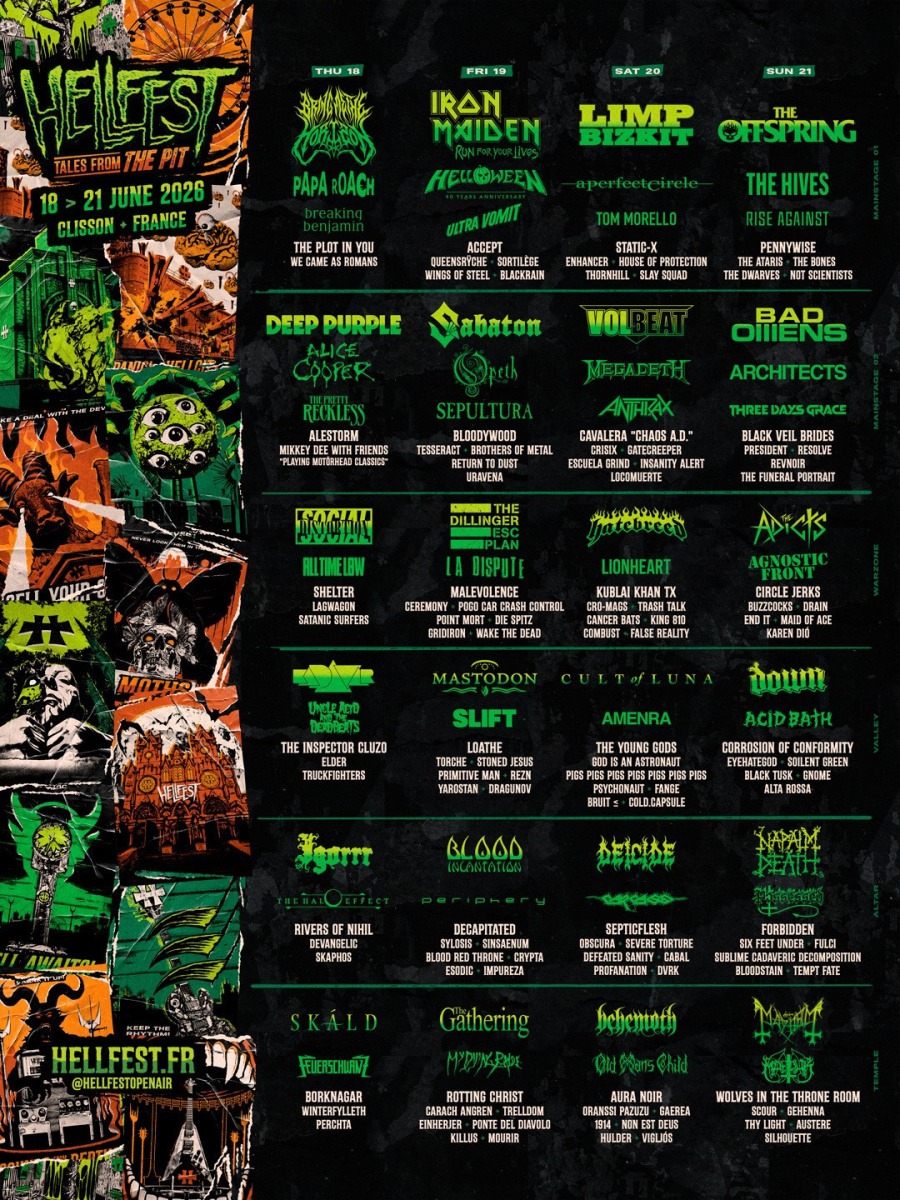 Hellfest 2026 - Poster