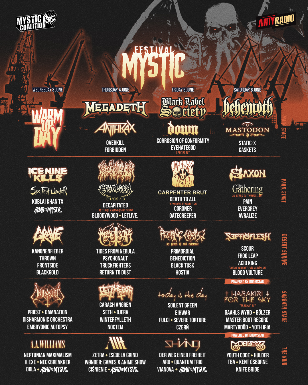 Mystic Festival 2026 - Poster
