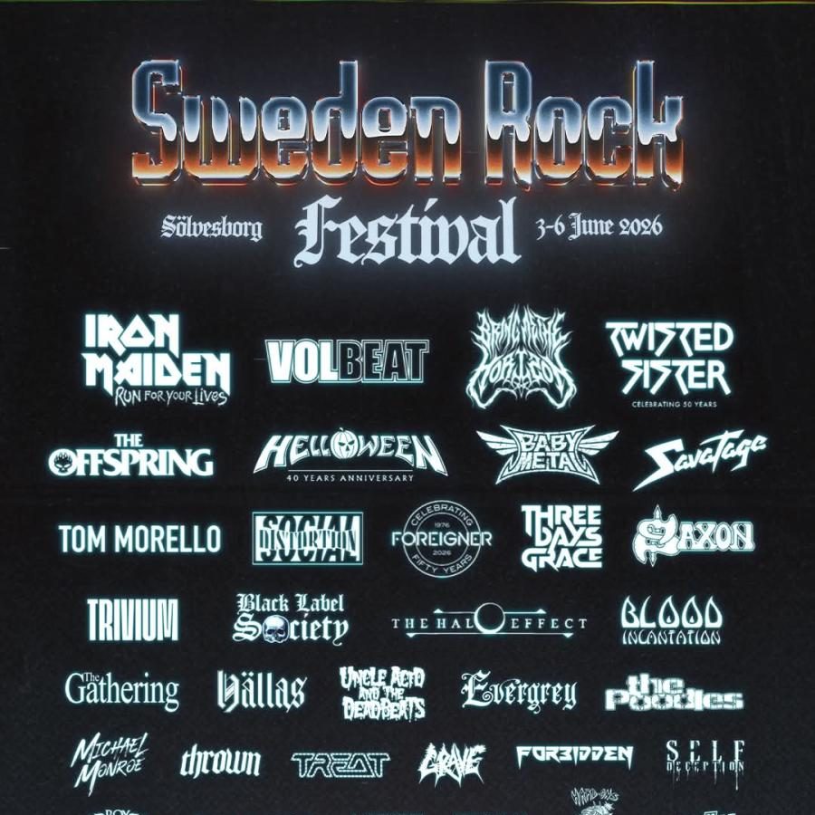 Sweden Rock Festival 2026
