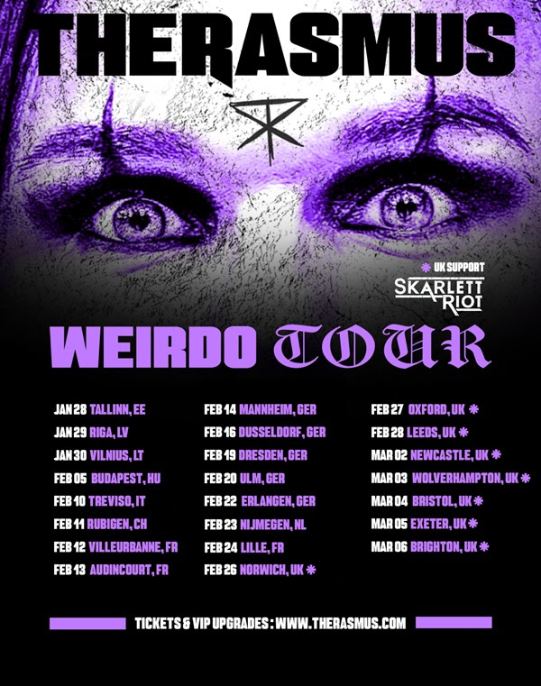 The Rasmus - Weirdo Tour 2027
