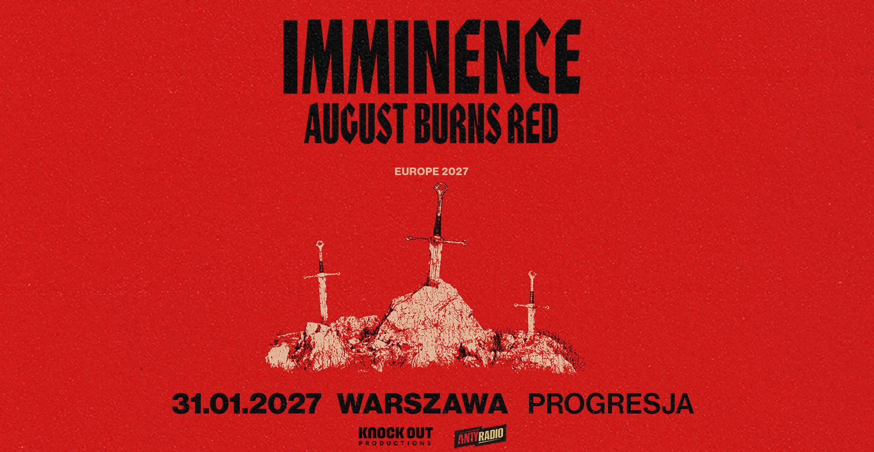 Imminence wracają do Polski w 2027 roku